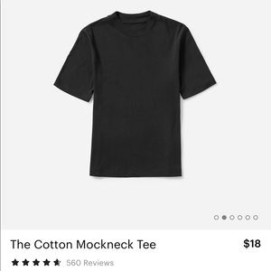 Everlane Cotton Mockneck